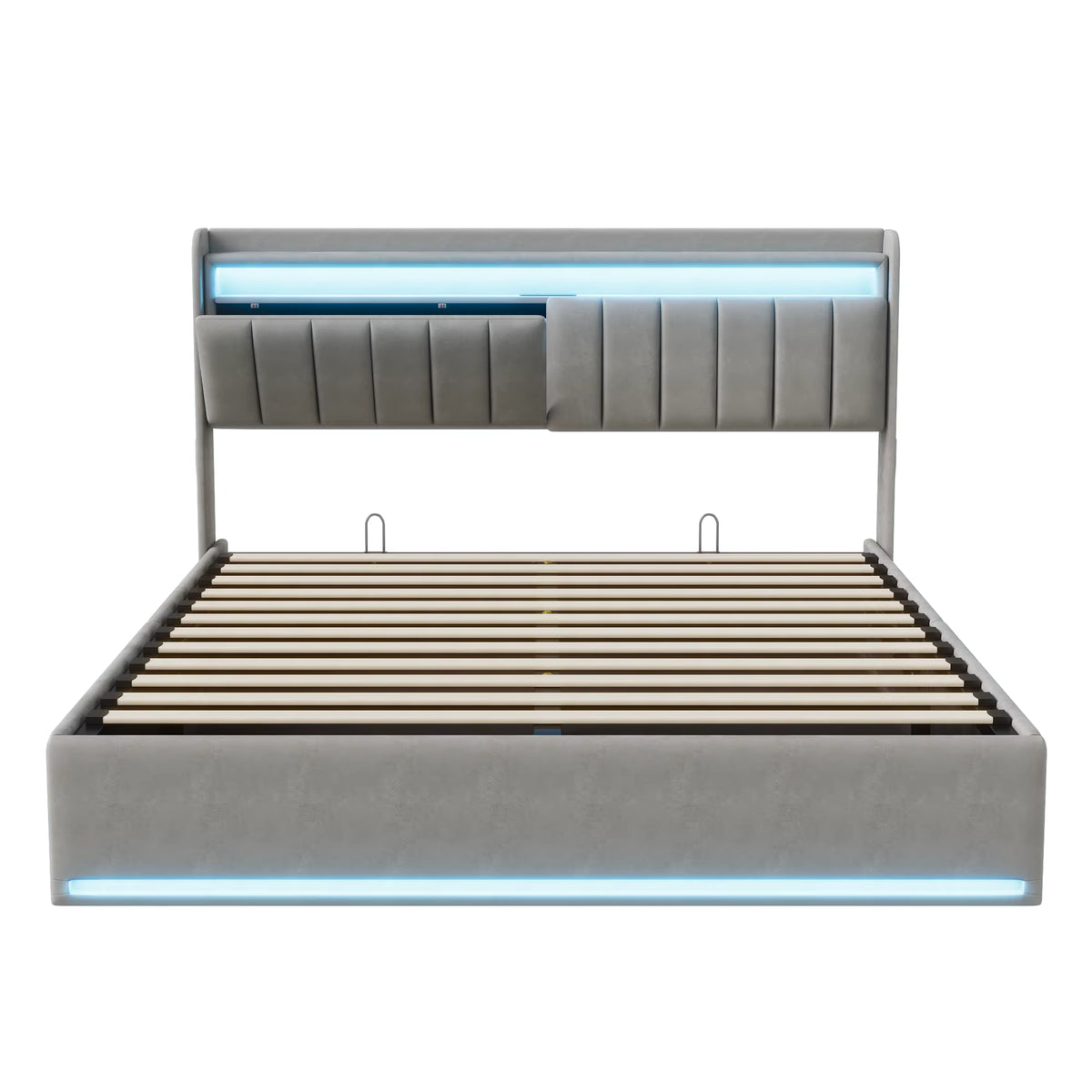 Lit Coffre 140x200cm LED et USB
